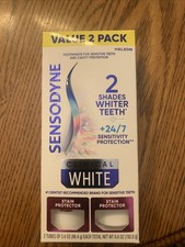 White Toothpaste Clinically Proven Whitening for Sensitive Teeth, 3.4 Oz