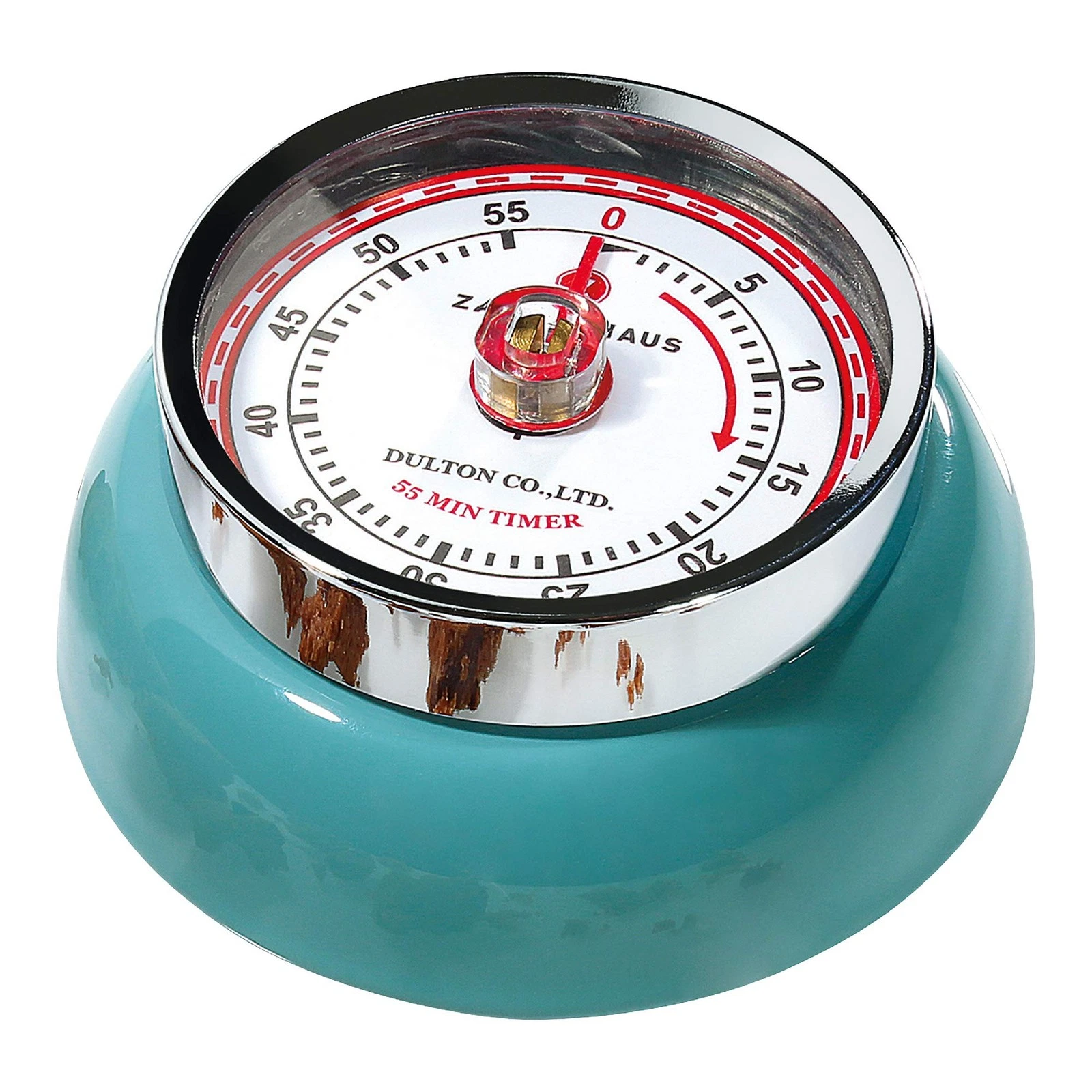 Zassenhaus Magnetic Retro 60 Minute Kitchen Timer, 2.75-Inch