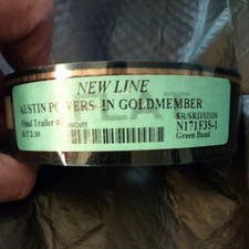 Austin Powers goldmember. comedy with Mike Myers, Beyonce, Seth Green 35mm film