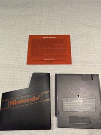 Heavy Barrel NES tested/works, with instructions and dust sleeve 