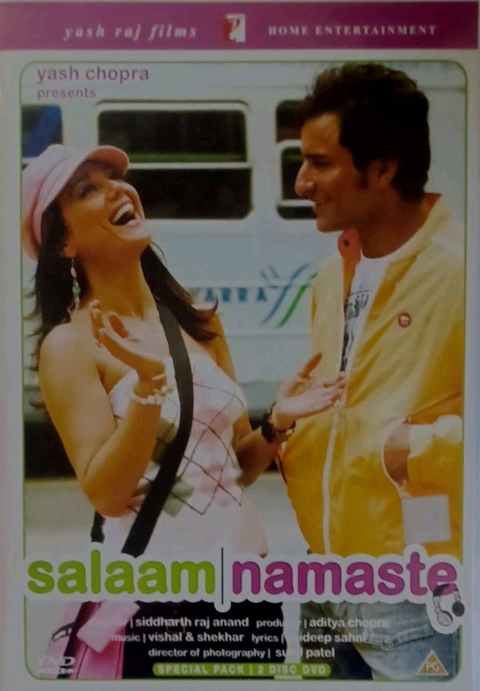 SALAAM NAMASTE 2 DISC SPECIAL EDITION DVD IN VIRTUALLY SCRATCH FREE #250