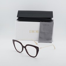 Dior MISSDIORO B4I 6000 Purple 53mm Eyeglasses New Authentic