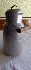 Milchkanne Blech mit Deckel 1 1/2 Liter
