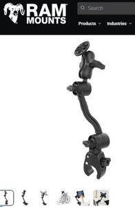 RAP-418-400-PA-202U  RAM Tough-Claw with Ratchet Extension Arm NEW