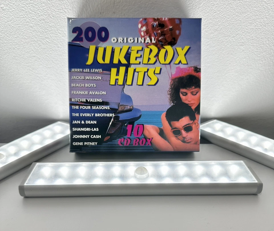 200 Original Mega Jukebox Hits (10 CD Box Set) - Image 2 of 4
