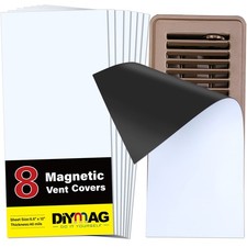 8Pack Strong Magnetic Vent Covers, Vents Cover for Floor Standard Air Registers,