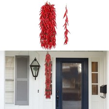 Faux Chili Pepper Kitchen Hanging Food Photography Food Photography Prop