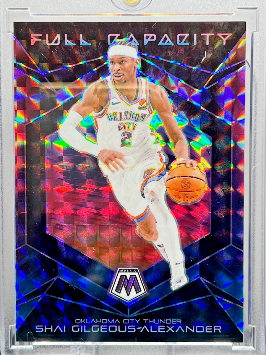 2024-25 Panini Mosaic Shai Gilgeous-Alexander Full Capacity CASE 