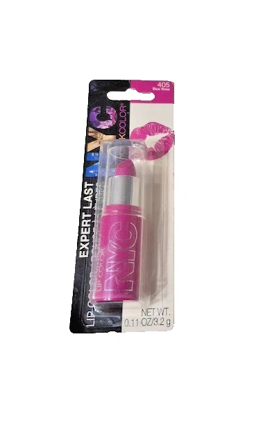 NYC Expert Last Lip Color 405 BLUE ROSE Discontinued Rare SEALED - Image 3 of 3