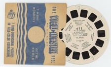 Rio De Janeiro and Sugar Loaf Mt. Brazil 1946 View-Master Reel 672 No Numbers