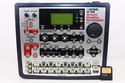 Repaired BOSS SP-505 Groove Sampling Workstation Sampler w/ Smart Media 64MB