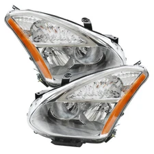 For 2008 2009 2010 2011 2012 2013 Nissan Rogue Headlights Headlamps Left&Right