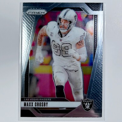 Maxx Crosby 2024 Panini Prizm -  Las Vegas Raiders #152   Football Card