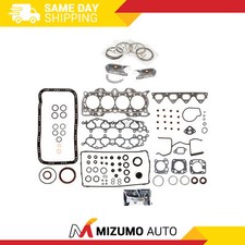 Full Gasket Set Bearings Rings Fit 90-01 Acura Integra 1.8l Dohc B18a1 B18b1
