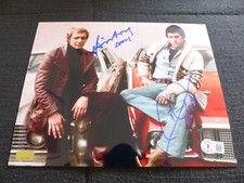 STARSKY & HUTCH Paul Michael Glaser & David Soul signed autograph BECKETT COA