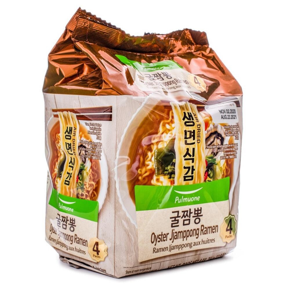 Pulmuone Korean Air Dried Oyster Jjamppong Ramyun Ramen Noodles 99g