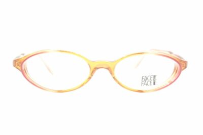 Lunettes FACE À FACE Paris Solis 408 - Monture Ovale Rouge Brun, Titane/métal/plastique - Neuves Avec étiquettes