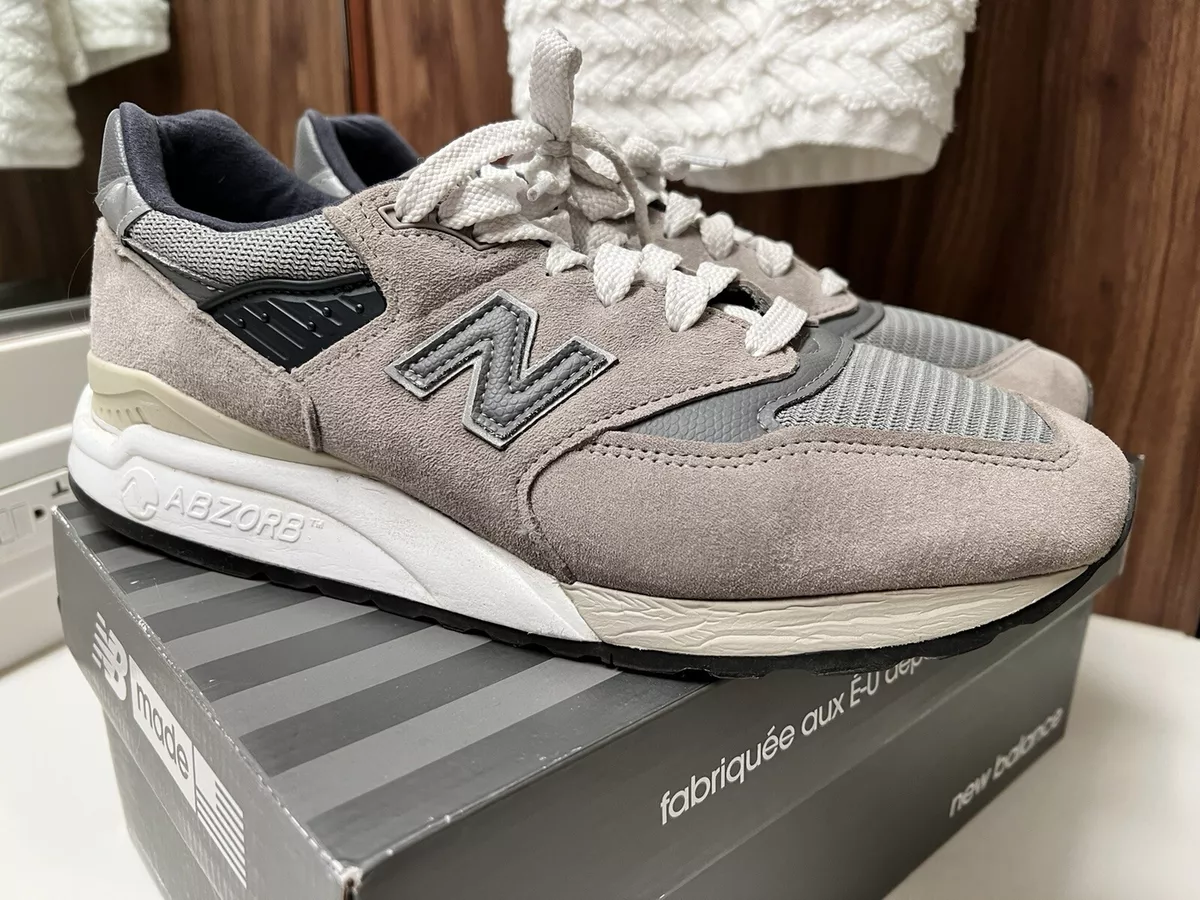 contraste facultativo orar New Balance 998 Grey Made In USA Bringback - M998 - Size 10.5 | eBay