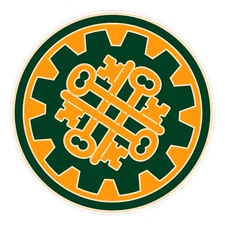 177th Military Police Brigade Combat Service Identification Badge Sticker 5"