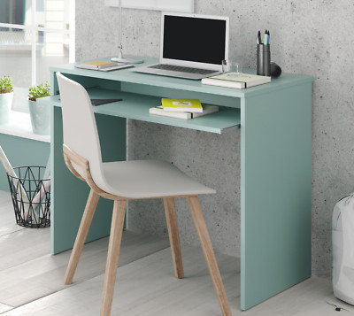 Leo Computer Study Desk Kids Children Bedroom Furniture In Aqua