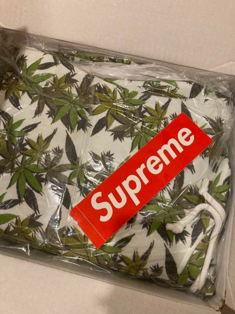(L)Supreme The North Face Leaf sweat à capuche et pantalon set up taille L blanc