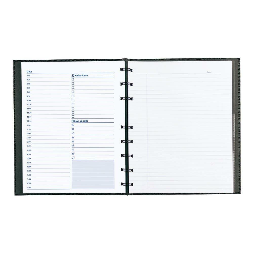 Blueline a29c81 notepro undated daily planner 9 1 4 in x 7 in black