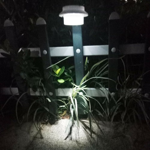 LED Solar Lights Wall Light Outdoor Garden Yard Pathway Fence Lamp Waterproof US - Picture 11 of 12
