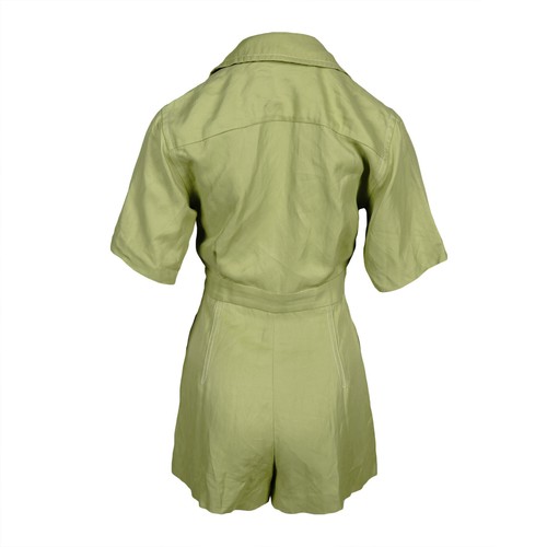 Sandro Paris Women's Playsuit Size 34 FR / XS Linen Blend SFPCO00199 - Picture 5 of 9
