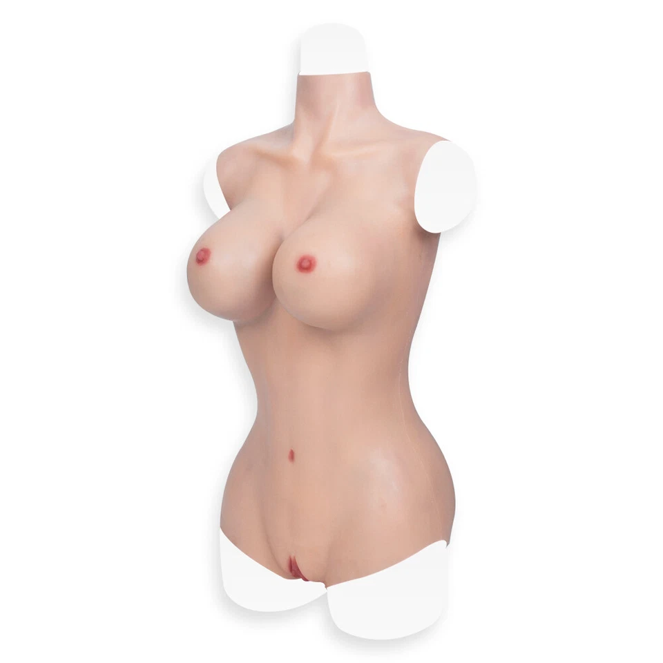 Body de silicona para mujer formas de senos vagina falsa moldeador de cadera trajes corporales copa CDE Foto 3 de 4