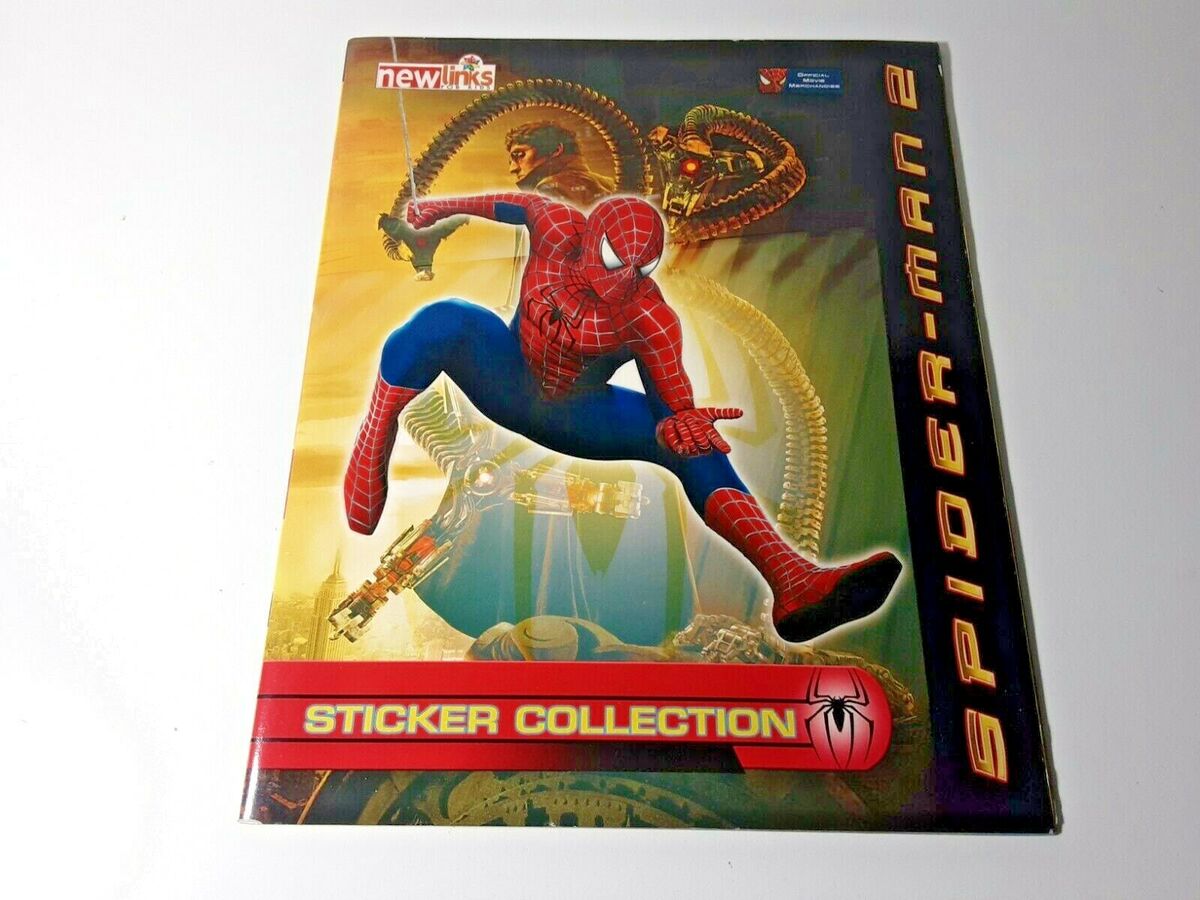 SPIDER-MAN 2 - Marvel 2004 - Album COMPLETO Figurine-Stickers (39