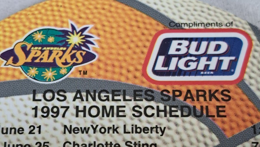 1997 Los Angeles Sparks WNBA, Schedule, LA Women's Basketball, Magnet ...
