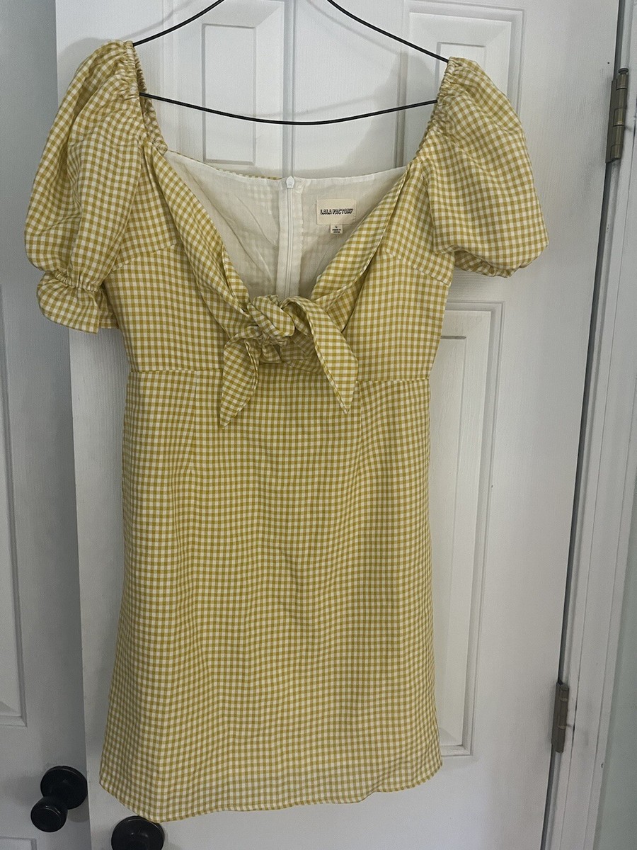 LALA Factory Dress Women's Large Boutique Style With Puff Sleeves