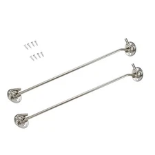 Cabin Hook Eye Door Latch 12 inch Stainless Steel Shed Gate Door Swivel Windo...