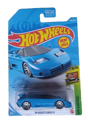 Hot Wheels 1994 Bugatti EB110 SS Blue HW Exotics 