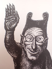 LLL! Brüning Hitler 1933 Weimarer Republik 53x43 Lith! Andreas A. PAUL WEBER