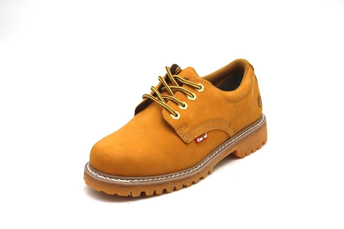 Yellow Port Boots Mens Size 8 Beige Recycled Tires & Trucking Canvas. Horse Power Men main image 4