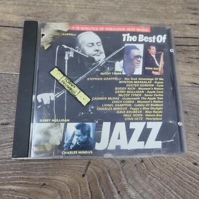 The Best Of Jazz Over 70 Minutes Of Fabulous Jazz Music CD By Various Artists