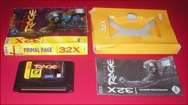 Primal Rage for the Sega Genesis 32X System Boxed Complete RARE! - Image 3 of 3