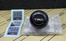00 - 05 Toyota Mr2 Spyder Trd Manual Shifter Knob Trd Carbon Logo Black Oem New