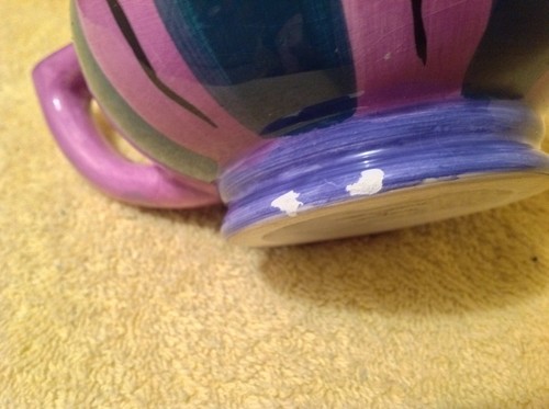 Milson And Louis Hand Painted Mug with handle. - Picture 3 of 5