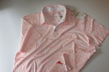 Tommy Bahama Polo Shirt Beach Blast Electric Coral T219207 New Medium M