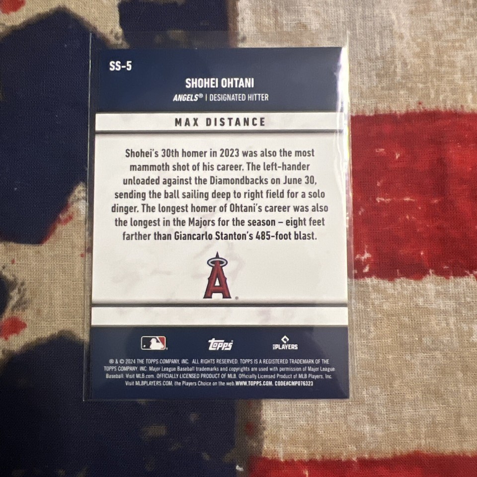 2024 Topps Series 2 Significant Statistics SS5 Shohei Ohtani eBay 2024 Topps Series 2 Significant Statistics SS5 Shohei Ohtani eBay