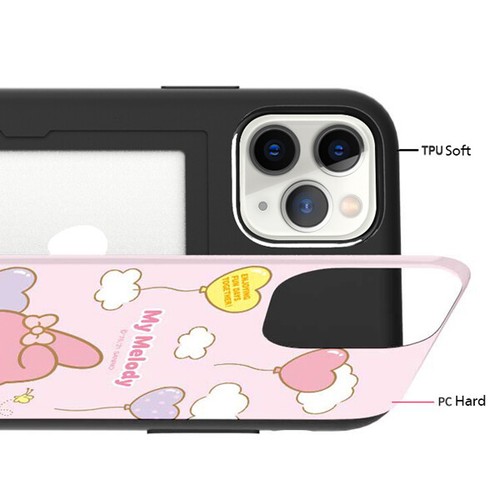 My Melody Variety 2 Magnetic Card Case for iPhone 14 13 12 11 XS 7/8 Pro Max + - Picture 16 of 30