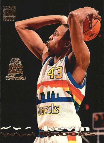 1993 Topps Stadium Club Basketball Kevin Brooks #79