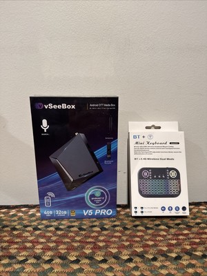 v SeeBox V5 Pro Android 12 Streaming Media Player  ''BRAND NEW SEALED''