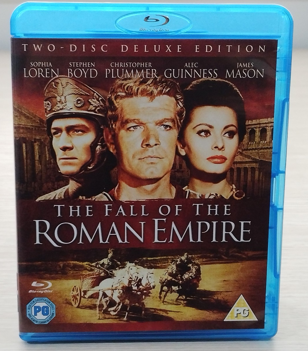 The Fall Of The Roman Empire : 2-Disc Deluxe Edition Blu-Ray In VGC