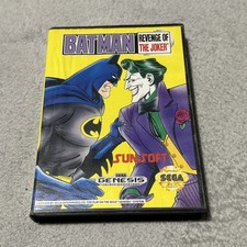 Batman Revenge of the Joker Case (SEGA Genesis) Authentic BOX ONLY