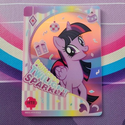 Twilight Sparkle RBE01-MTR-001 Kayou My Little Pony Card English MTR Rainbow