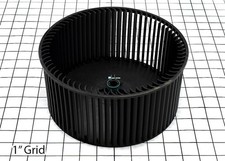 Air Conditioner Part # P60610617 - Blower Wheel Type=rac