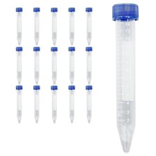 Scientific Conical Centrifuge Tubes 15ML, [50 Pack] Plastic Test Tube with9953